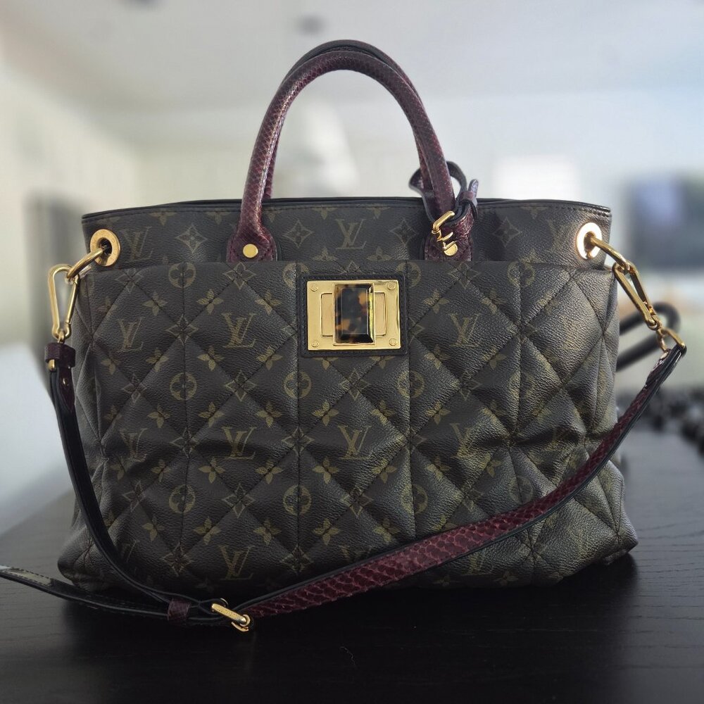 Louis Vuitton RARE Exotique XL Tote